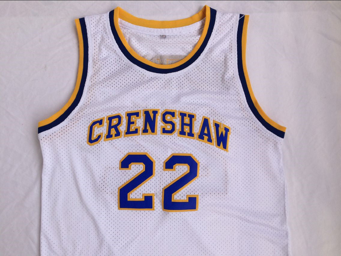 Omar Epps Quincy Call 22 Crenshaw Love and Basketbal High School Basketball Jersey