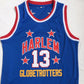 Harlem Basketball Team Wilt Chamberlain No. 13 Blue Jersey