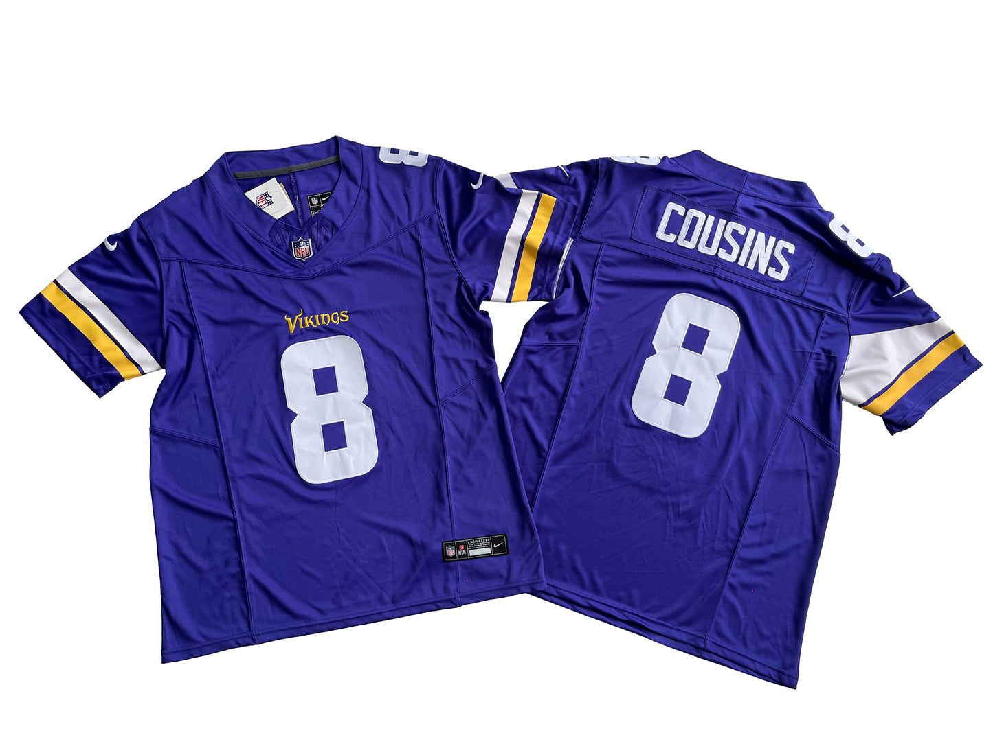 Minnesota Vikings 8# Kirk Cousins  Vapor F.U.S.E. Limited Jersey