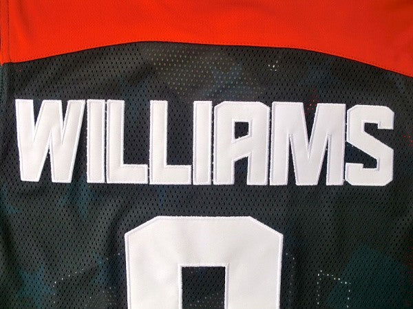 2012 American Dream Team Nr. 8 Blau besticktes Trikot Deron Williams