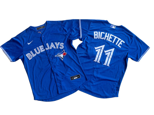 Men's Toronto Blue Jays Bo Bichette #11 Royal Alternate Replica Player Name Jersey