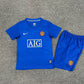 2007/2008 Retro Kids Size Manchester United Away Football Shirt 1:1 Thai Quality