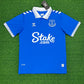 2425 Everton Hummel Home   jersey Embroidered Fan Edition