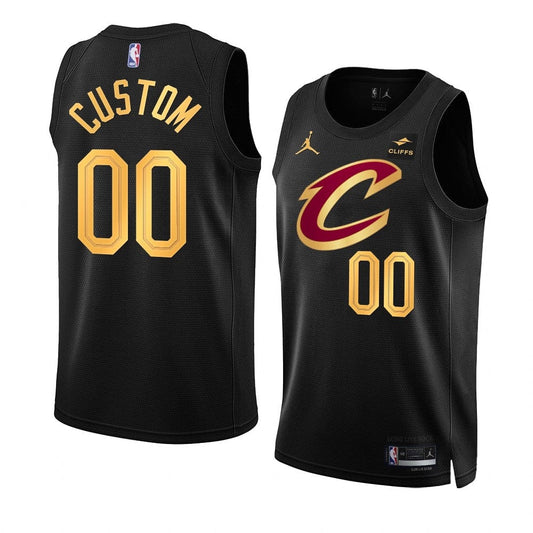 Custom Cleveland Cavaliers 2022-23 Statement Jersey