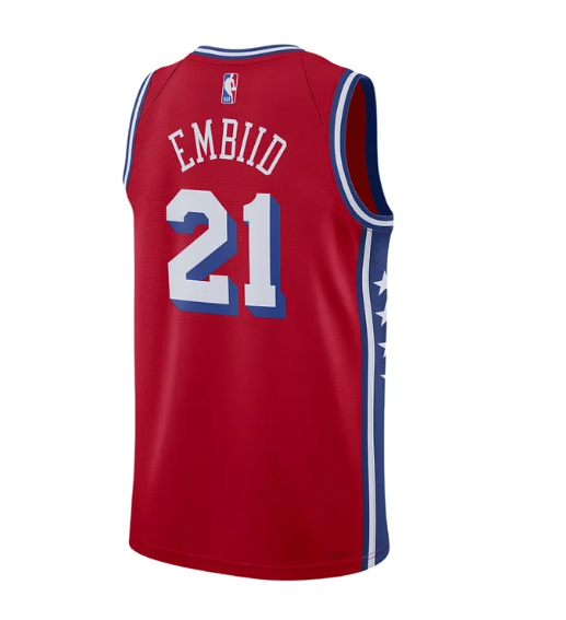 Joel Embiid Philadelphia 76ers Statement Edition Jordan Dri-FIT NBA Swingman Jersey