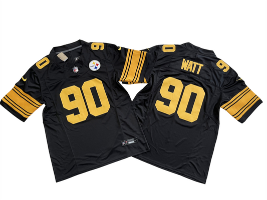 Pittsburgh Steelers 90# T.J. Watt  Vapor F.U.S.E. Limited Jersey