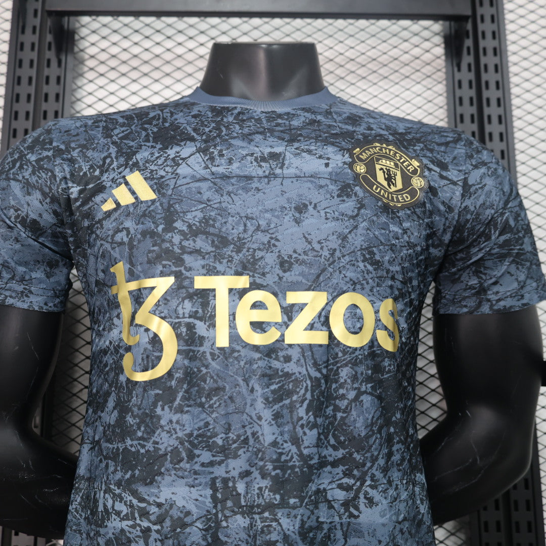 2024/2025 Player Version Manchester United Special Edition Black Football Shirt 1:1 Thai Quality