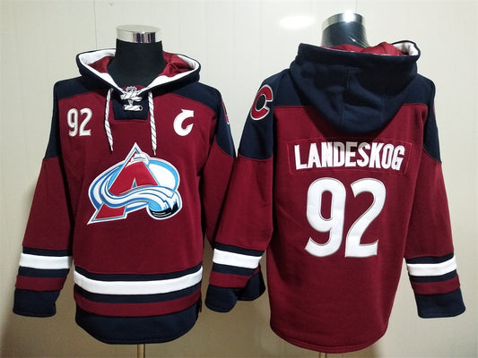 Colorado Avalanche Hoodie #92 LANDESKOG