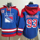 New York Rangers Hoodie #93 ZIBANEJAD