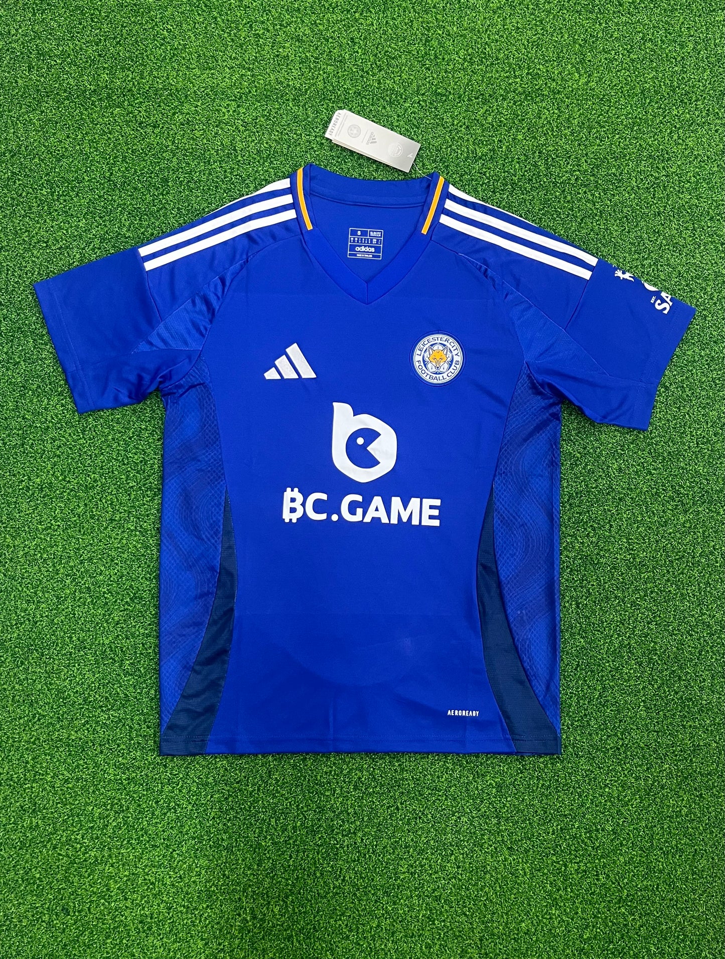 24-25 Leicester City Home Fan Edition Embroidered Jersey