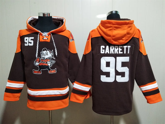 Cleveland Browns Hoodie #95  GARRETT