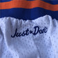 New York Knicks JUST DON co-branded shorts-white shorts