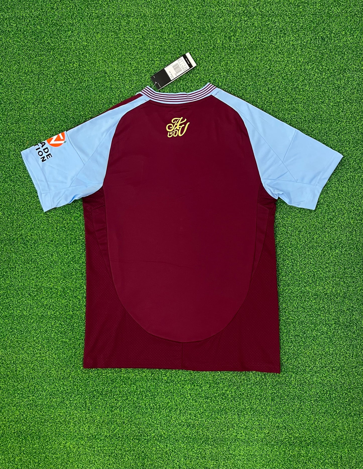 24-25 Aston Villa Home Fan Edition Embroidered Jersey