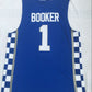 NCAA Kentucky No. 1 Booker Blue University Embroidered Jersey