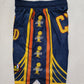 Golden State Warriors Dark Blue Curry Championship Edition Fully Densified Embroidered Pocket Shorts