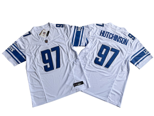 Detroit Lions 97# Aidan Hutchinson  Vapor F.U.S.E. Limited Jersey