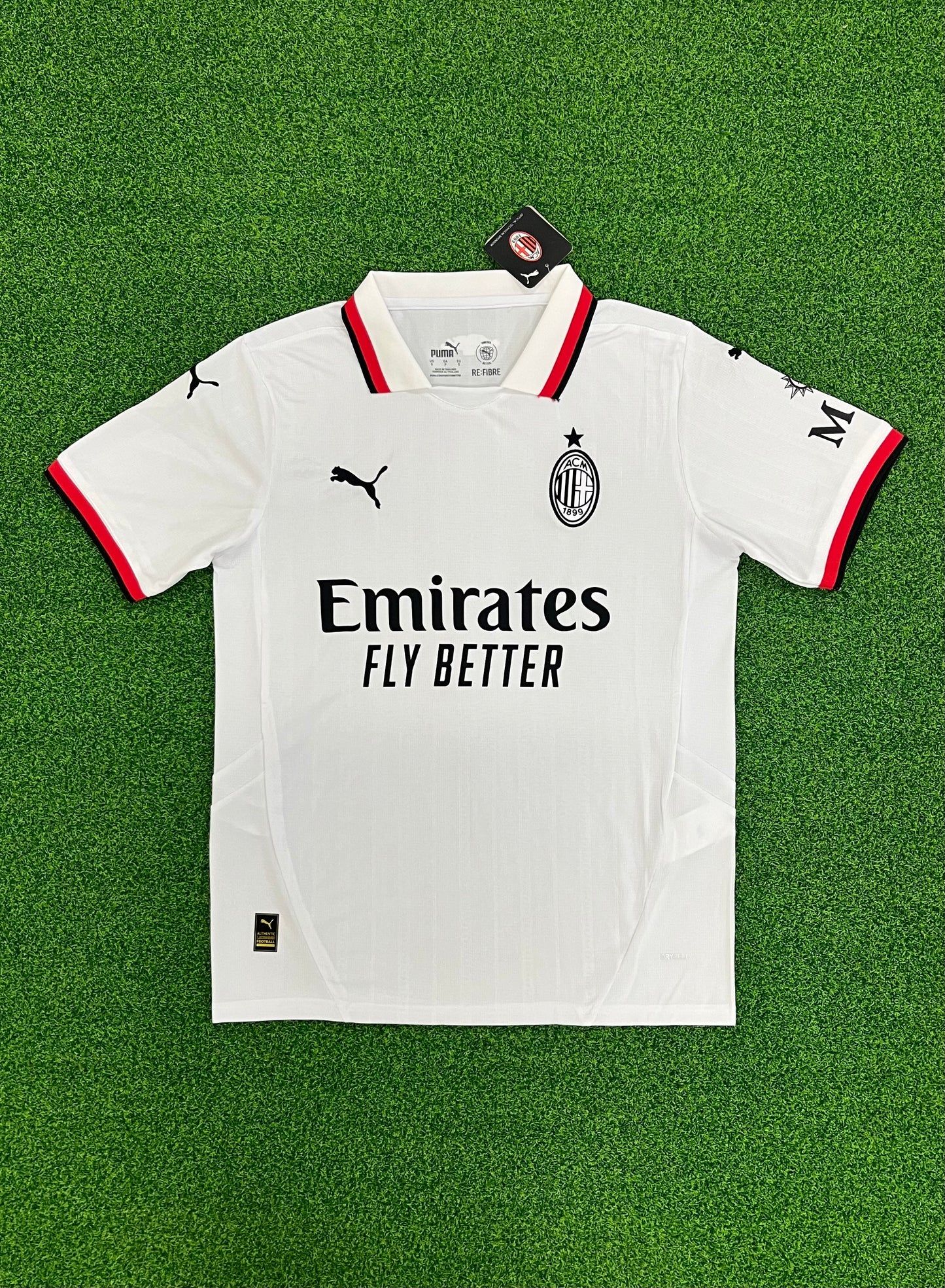 24-25 AC Milan away Fan Edition Embroidered Jersey