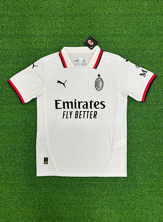 24-25 AC Milan away Fan Edition Embroidered Jersey