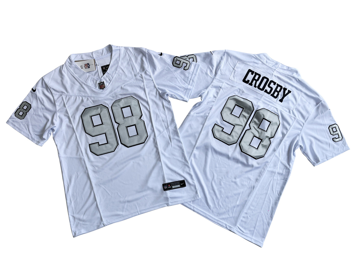 Las Vegas Raiders 98# Maxx Crosby  Vapor F.U.S.E. Limited Jersey