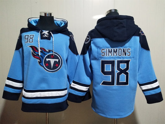 Tennessee Titans Kapuzenpullover #98 SIMMONS