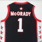 NCAA Mount Zion Christian College No. 1 McGrady Black University Edition Jersey