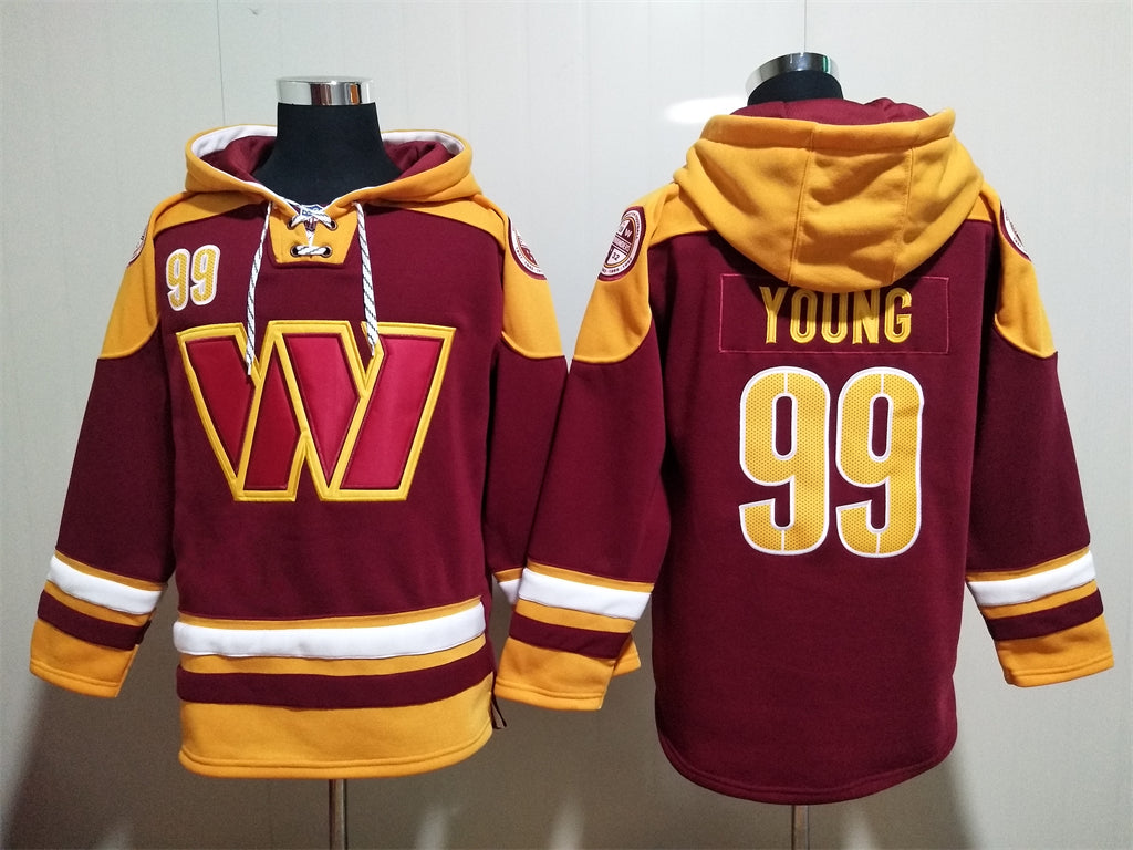 Washington Commander Hoodie  #99 YOUNG