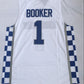 NCAA Kentucky No. 1 Booker White University Embroidered Jersey