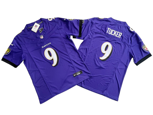 Baltimore Ravens 9# Justin Tucker Vapor F.U.S.E. Limited Jersey