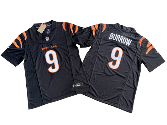 Cincinnati Bengals 9# Joe Burrow  Vapor F.U.S.E. Limited Jersey