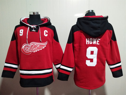 Detroit Red Wings Hoodie #9 HOWE