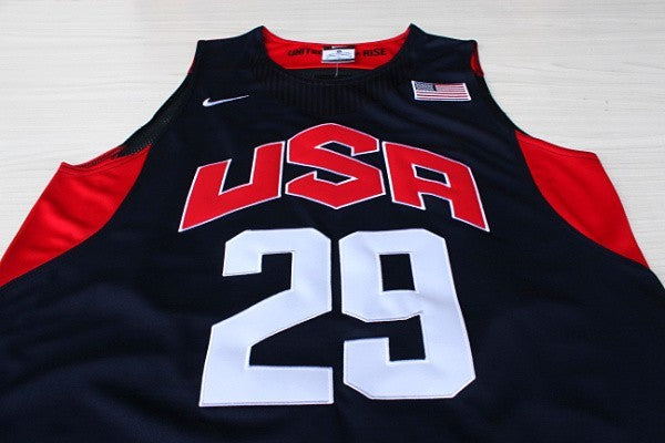 2012 American Dream Team No. 29 George Blue Embroidered Jersey