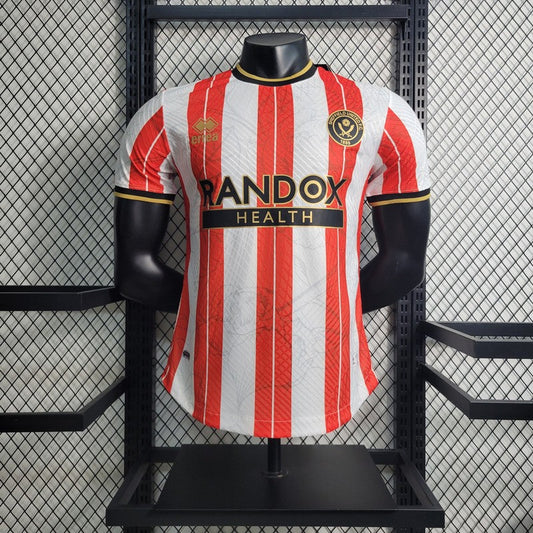 2023/2024 Sheffield United Home Soccer Shirt 1:1 Thai Quality