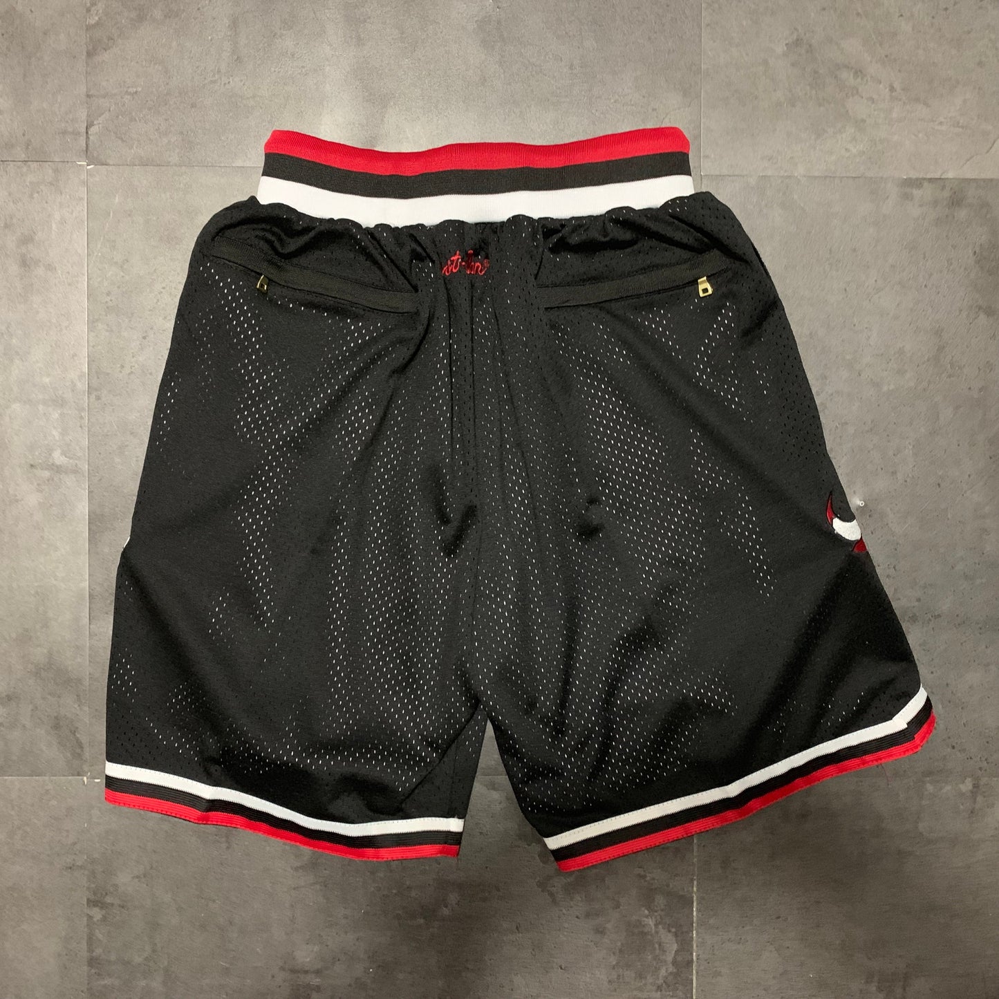 Chicago Bulls JUST DON collaboration shorts black