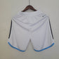 2022 FIFA World Cup Argentina National Team Jersey Home Shorts White