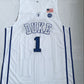 NCAA Duke University No. 1 Zion Williamson White Embroidered Jersey