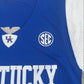 NCAA Kentucky No. 1 Booker Blue University Embroidered Jersey