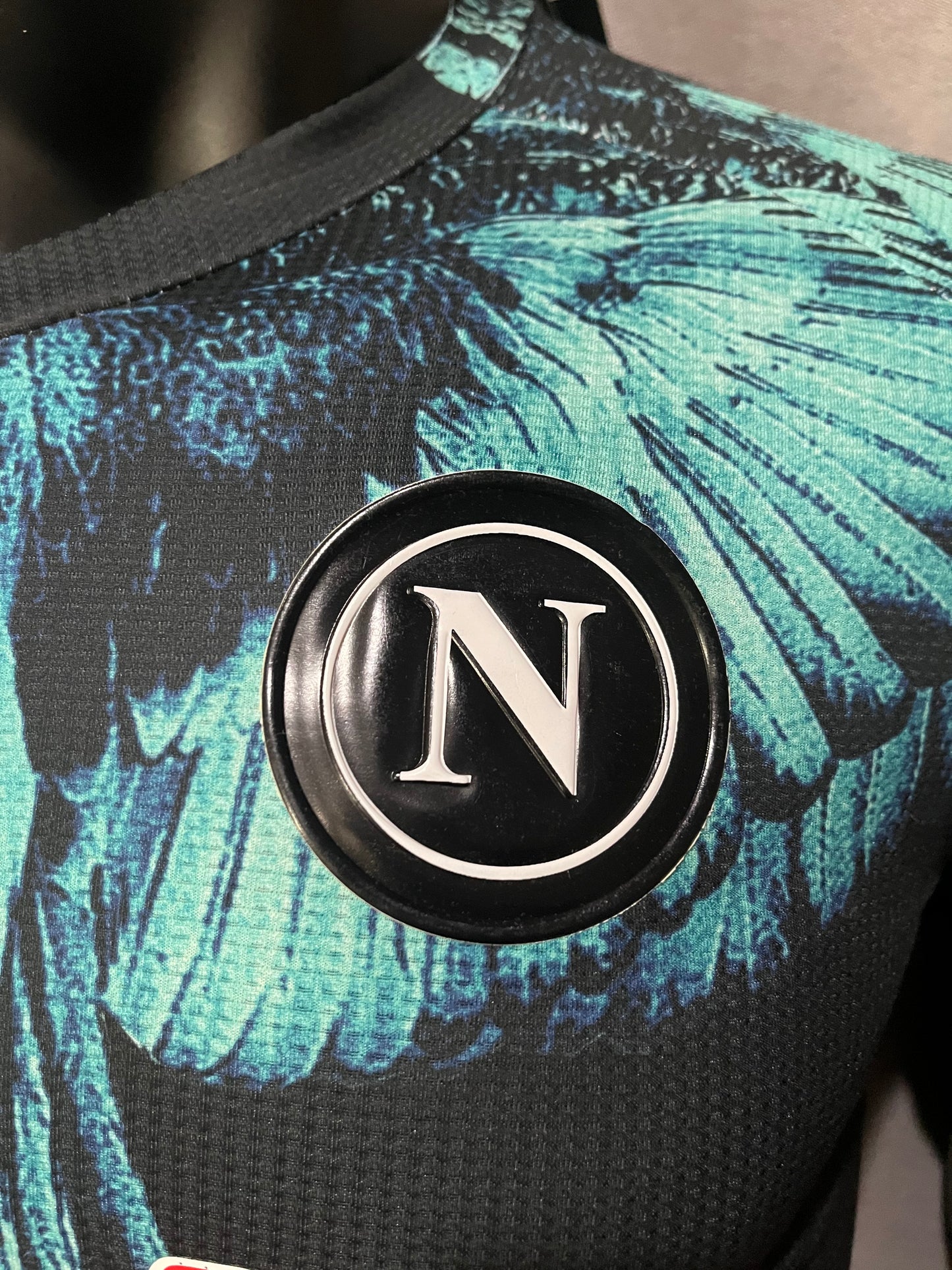 2024-25 Player Edition Napoli Black Co-branded Jersey