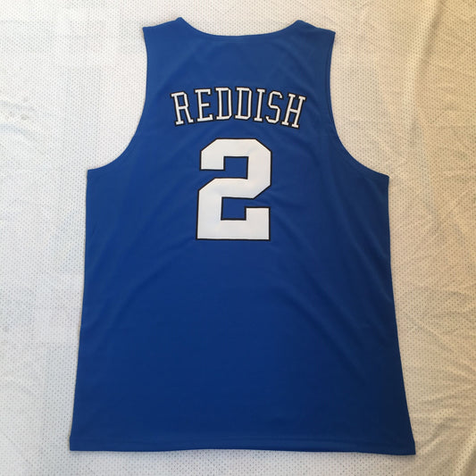 NCAA Duke University No. 2 Cam Reddish Blue Embroidered Jersey