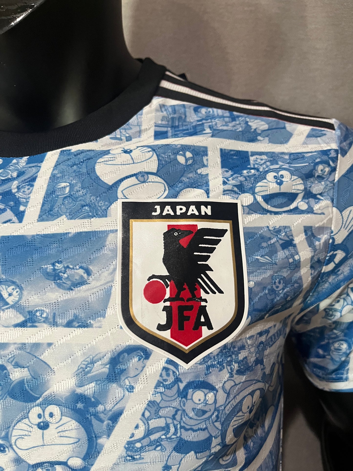 2024-25 player version Japanese anime blue special edition jersey