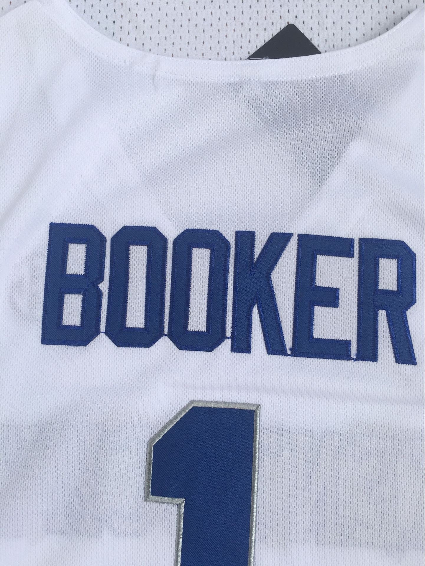 NCAA Kentucky No. 1 Booker White University Embroidered Jersey