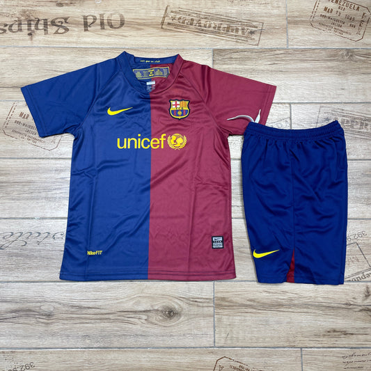 Children's clothing: 0809 retro Barcelona home court