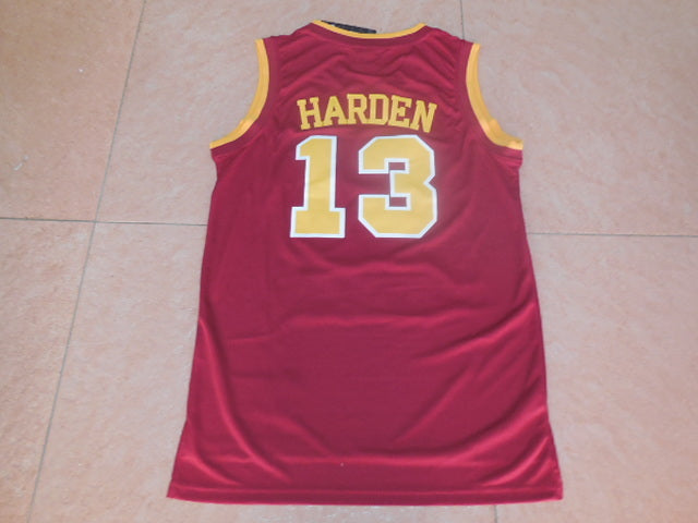 NCAA Harden No. 13 college red jersey