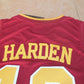 NCAA Harden No. 13 college red jersey