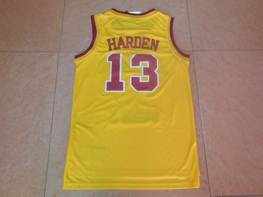 NCAA Harden No. 13 College Yellow Jersey