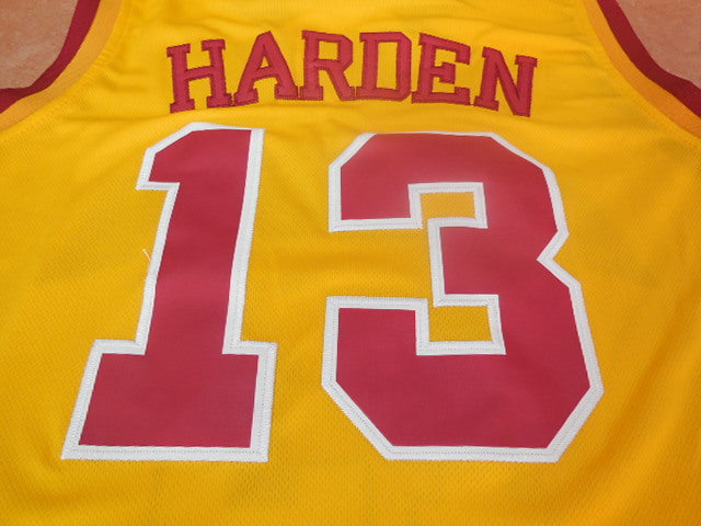 NCAA Harden No. 13 College Yellow Jersey