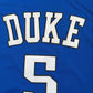 NCAA Duke University No. 5 R.J. Barrett Blue Embroidered Jersey