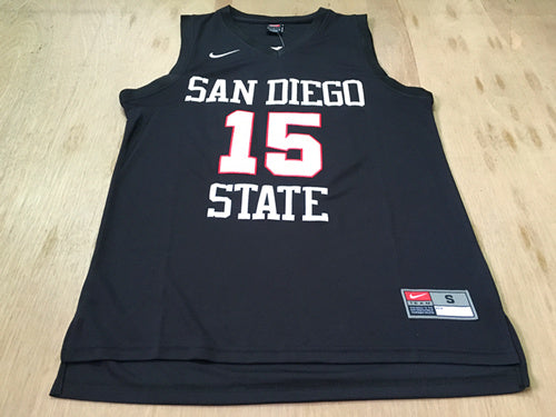 NCAA College Edition No. 15 Kawhi Leonard Black Jersey