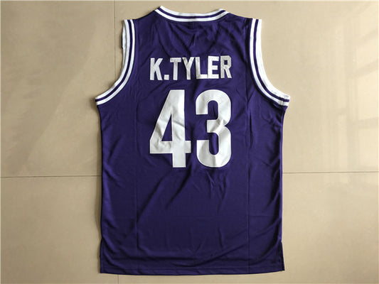 NCAA Huskies University Edition No. 43 KTYLER Purple Jersey