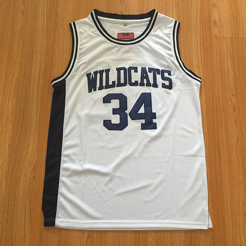 Len Bias No. 34 Retro High School White Jersey