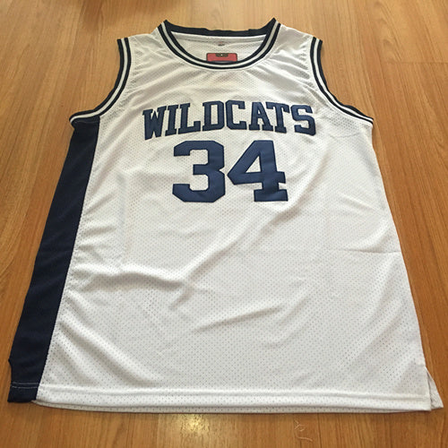 Len Bias No. 34 Retro High School White Jersey